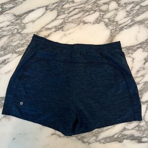 lululemon athletica Men's Pace Breaker Shorts - Navy Blue XXL